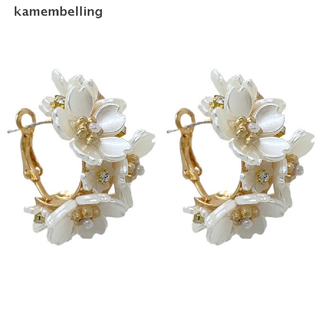 1 Đôi Bông Tai Hình Hoa Thời Trang Nữ Tính