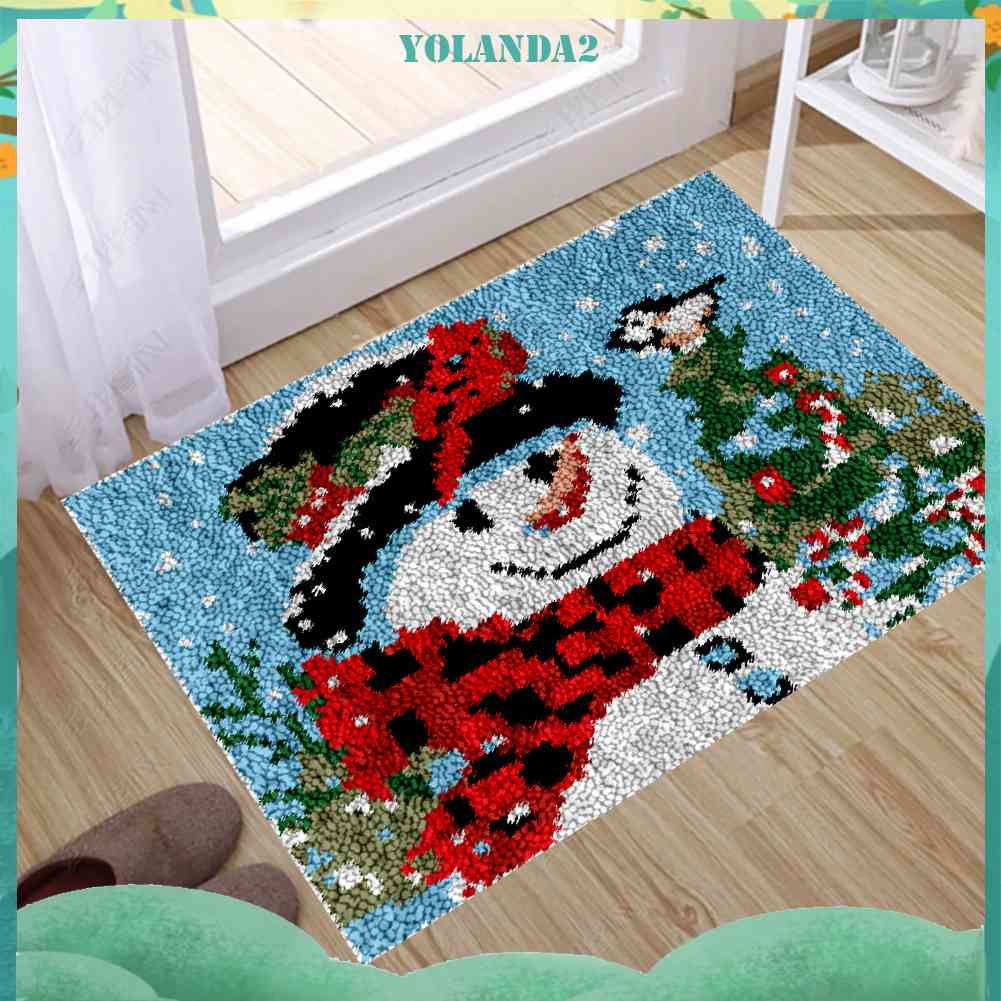 Bộ Móc Thêu Thảm Thủ Công DIY