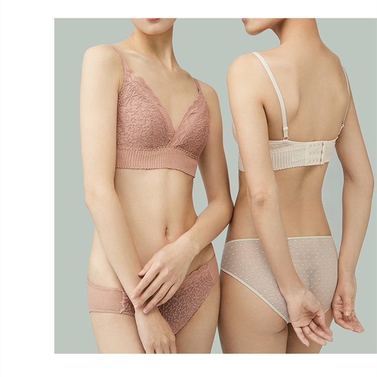 Bộ Đồ Lót Ren Hoa Quyến Rũ Cho Nữ