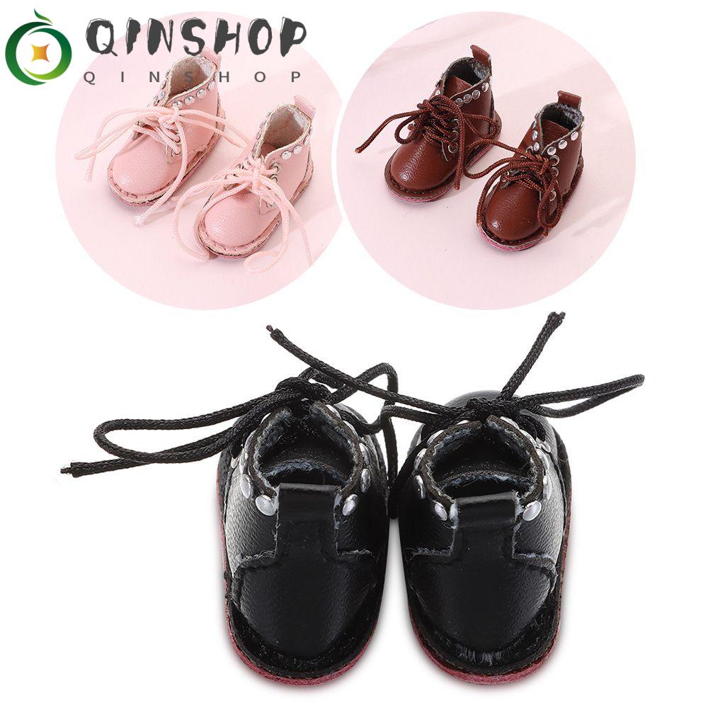 Giày Búp Bê Bằng Da PU Với 3 Kiểu Màu Khác Nhau Dùng Cho Búp Bê