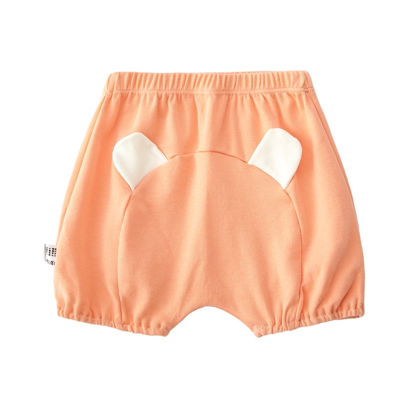 Quần Short Cotton Mềm Mại Thoáng Khí In Họa Tiết Hoạt Hình Đáng Yêu Cho Bé 0-5 Tuổi