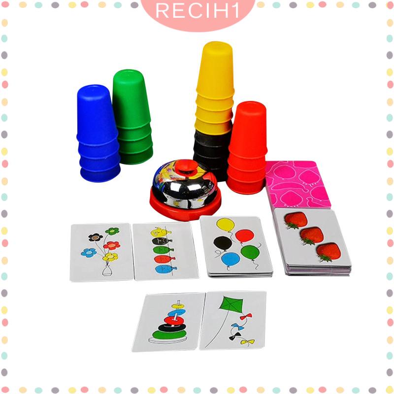 Bộ Cốc Xếp Chồng Lên Nhau Nhanh Dành Cho Người Lớn Và Trẻ Em