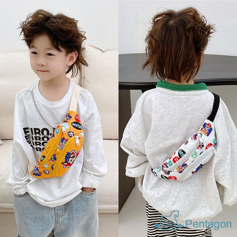 Túi Đeo Chéo In Họa Tiết Hoạt Hình Dễ Thương Phong Cách Hàn Quốc