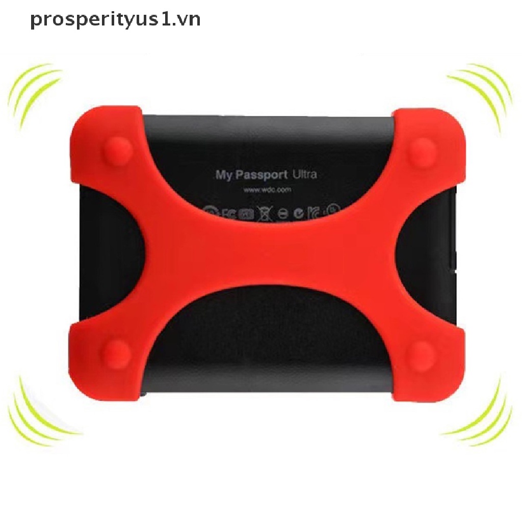 Túi Đựng Ổ Cứng Ngoài 2.5 &quot;Bằng Cao Su Silicon Nhiều Màu WD 2.5 Inch