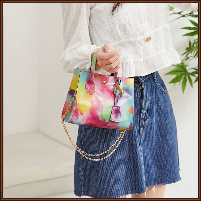 Túi Đeo Chéo Vai Bằng Da Nhân Tạo Nhiều Màu Sắc Thời Trang Sành Điệu Cho Nữ