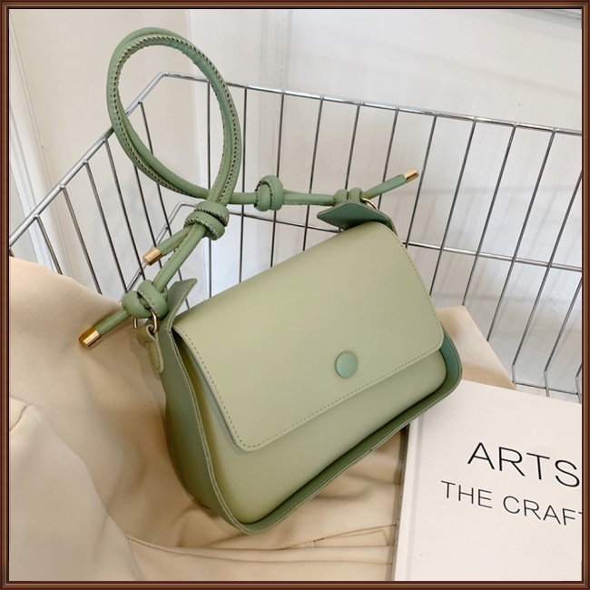 Túi Xách Da Màu Trơn Phong Cách Retro Thời Trang Cho Nữ