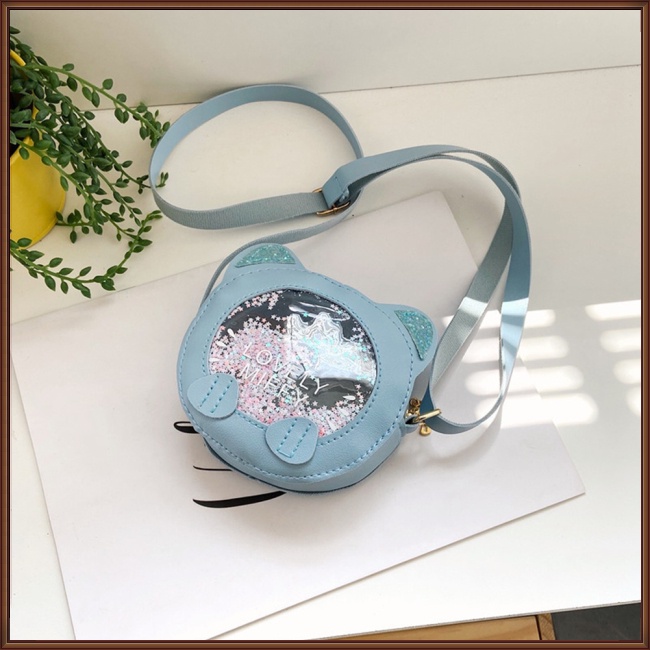 Túi Đeo Chéo Mini Họa Tiết Hoạt Hình Dễ Thương Cho Bé Gái