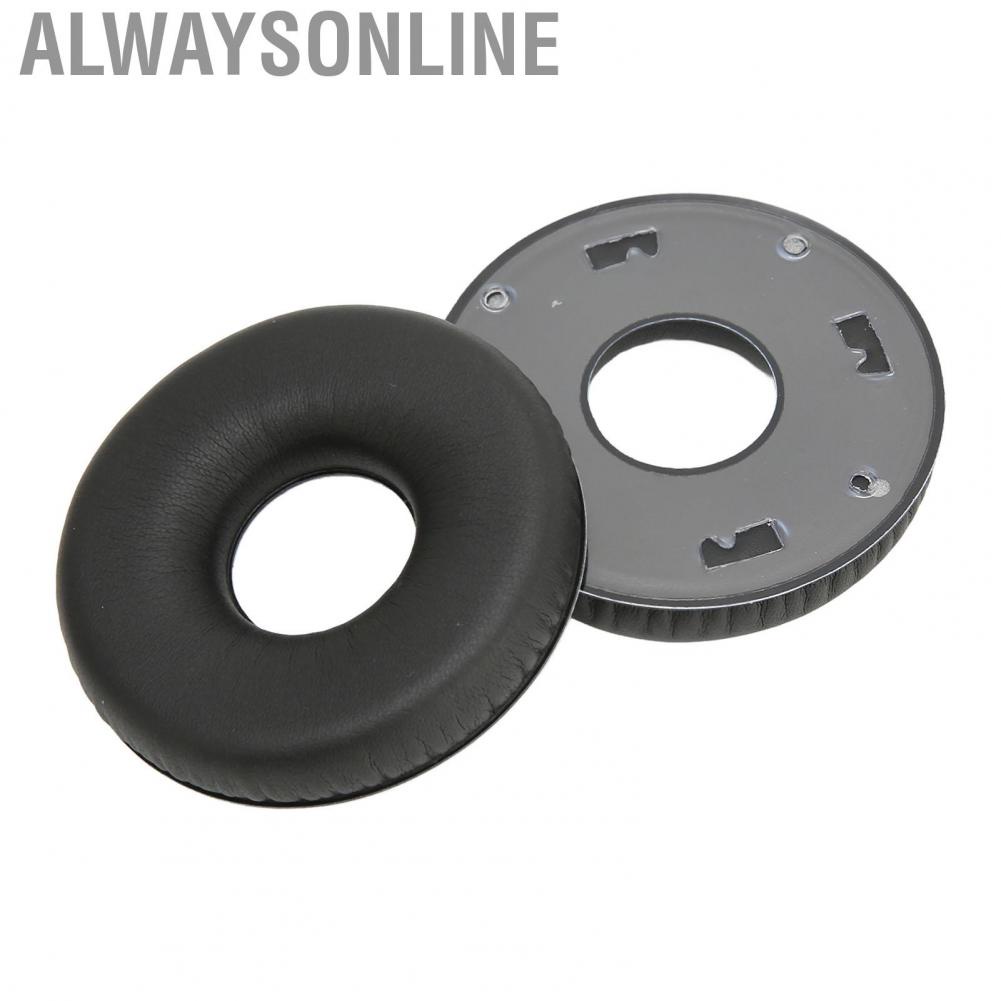 Alwaysonline Replacement Ear Pads Leather Cushions for AKG K121 K121S K141 MK II K142 HD Headphones Black