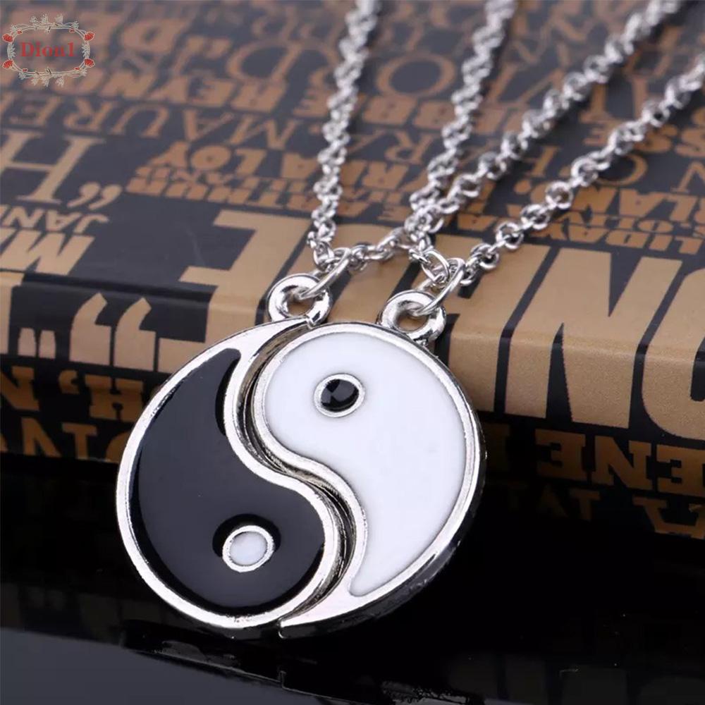 Vòng cổ Tình Bạn Mặt Chữ DION1 Thời Trang Cho Cặp Đôi