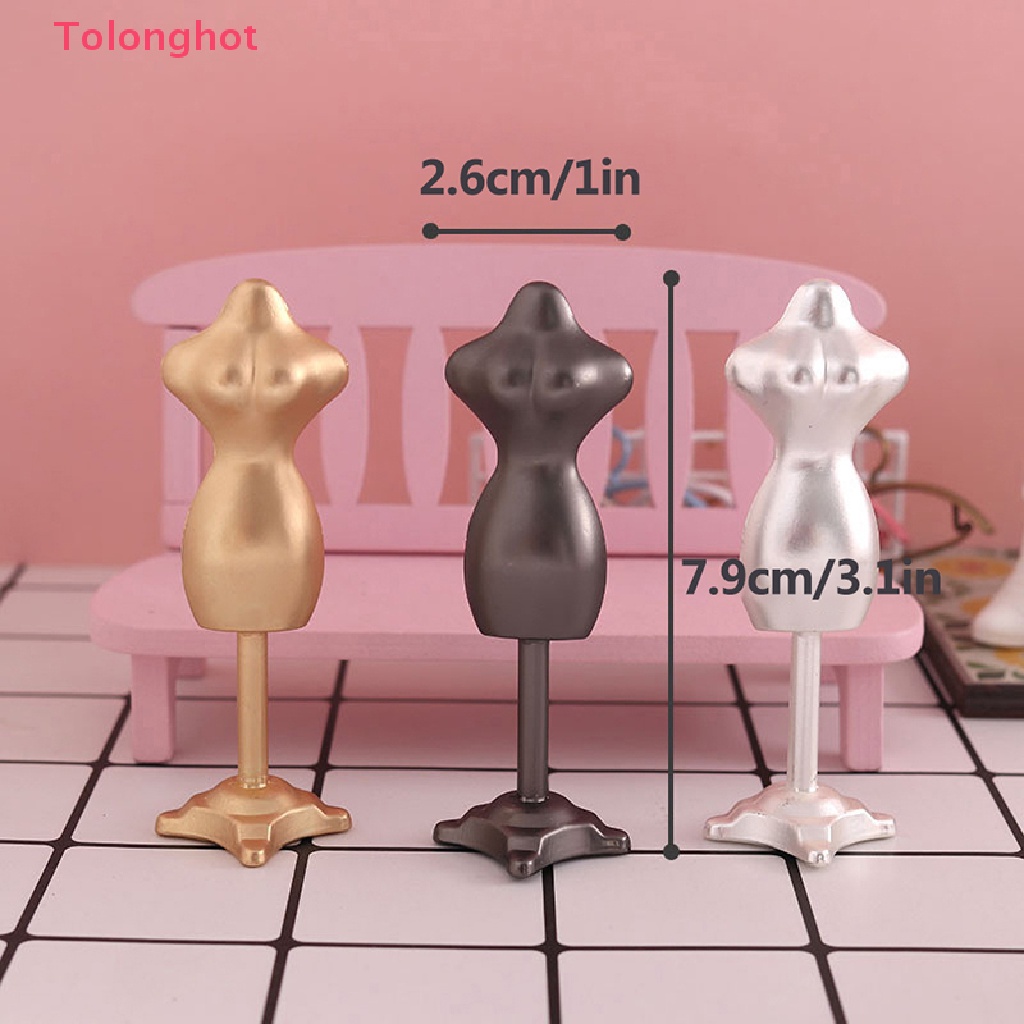 Mô Hình Ma Nơ Canh Kèm Móc Treo Áo Cho Nhà Búp Bê Tỉ Lệ 1: 12