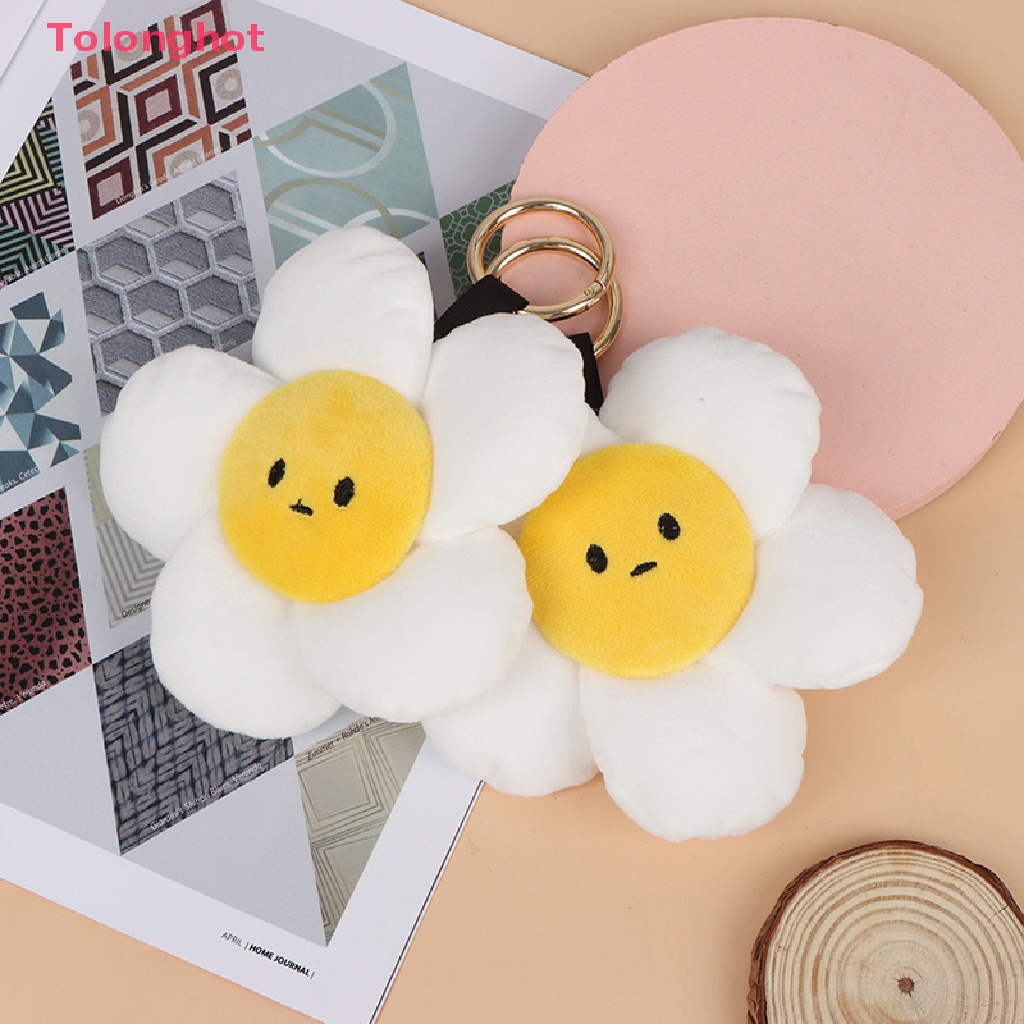 Móc Khóa Hình Hoa Hướng Dương Nhồi Bông Xinh Xắn