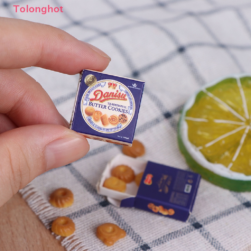 Mô Hình Bánh Quy / Snack Đồ Chơi Trang Trí Nhà Búp Bê