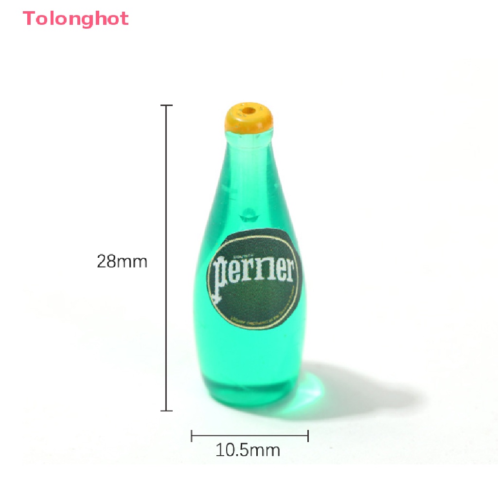 Set 10 Mô Hình Ly Nước mini Tỉ Lệ 1: 12 Trang Trí Nhà Búp Bê