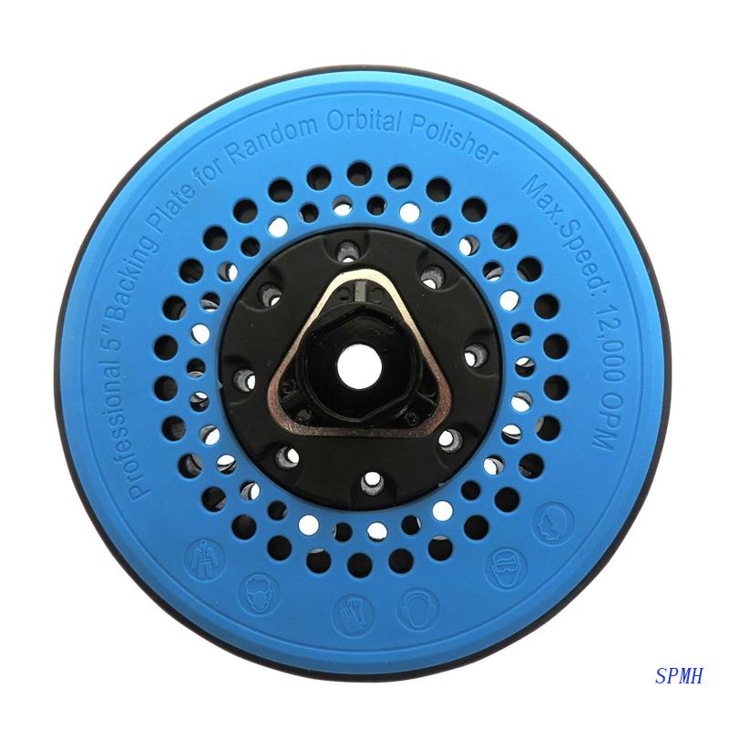 Đĩa Chà Nhám Đánh Bóng 5 Inch 49 Lỗ Không Bụi