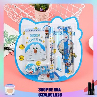 🎄🎄BỘ DỤNG CỤ 8 MÓN,BÚT,SỔ GHI CHÉP,GÔM,TẨY,THƯỚC...🏅🏅