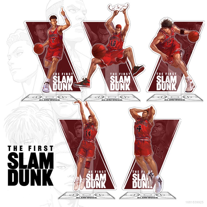 Mô Hình Đồ Chơi Nhân Vật YB2 Slam Dunk Bằng Acrylic Giá Đỡ Đĩa Phim Hoạt Hình Hanamichi BY2