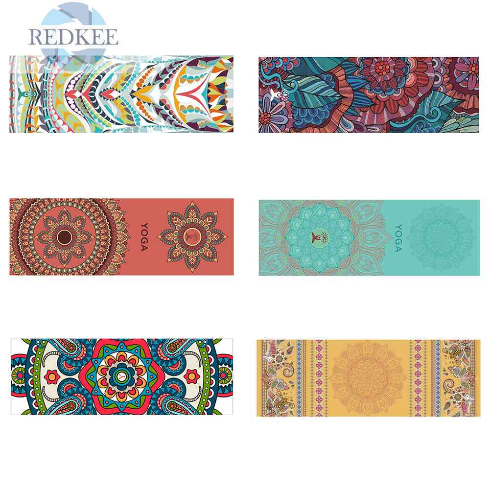 Thảm Tập Yoga Tại Nhà Bằng Sợi Micro Thiết Kế Gấp Gọn Tiện Dụng