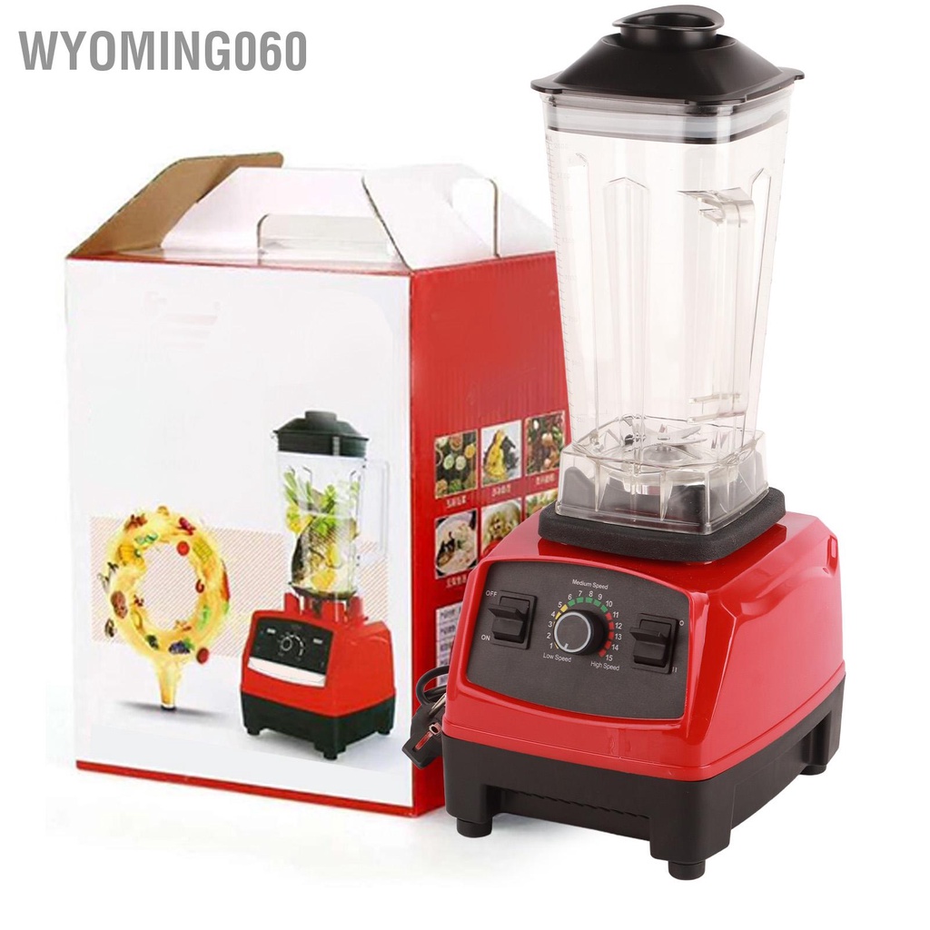 Máy Xay Sinh Tố Tự Động Trong Suốt Tốc Độ Cao 220V Phích Cắm EU