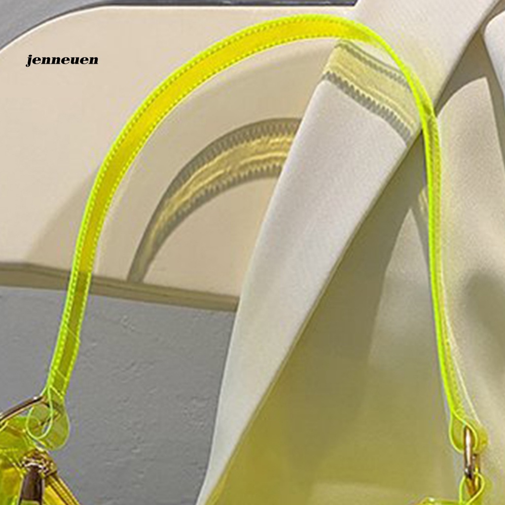 Túi Xách Nhựa PVC Trong Suốt Sức Chứa Lớn Đa Năng Phong Cách Hàn Quốc