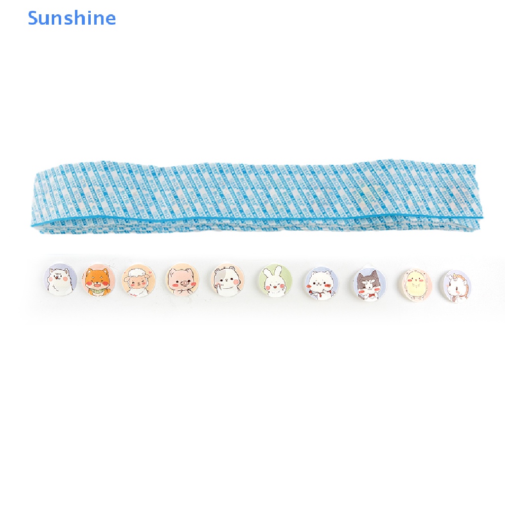 Set 120 Miếng Dán VN Họa Tiết Hoạt Hình Chống Nước Thoáng Khí