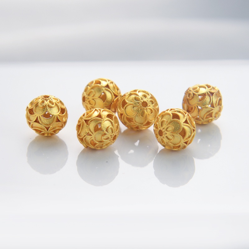 Chuỗi Hạt Vàng Đào Nhiều Màu Sắc Dùng Làm Trang Sức diy