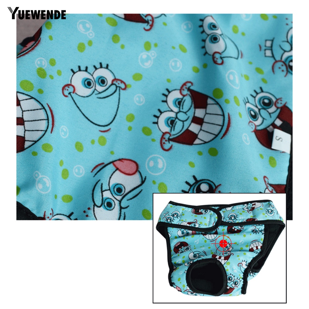 Tã Quần Sinh Lý In Họa Tiết Hoạt Hình Dễ Thương Giặt Được Tiện Dụng Cho Nữ