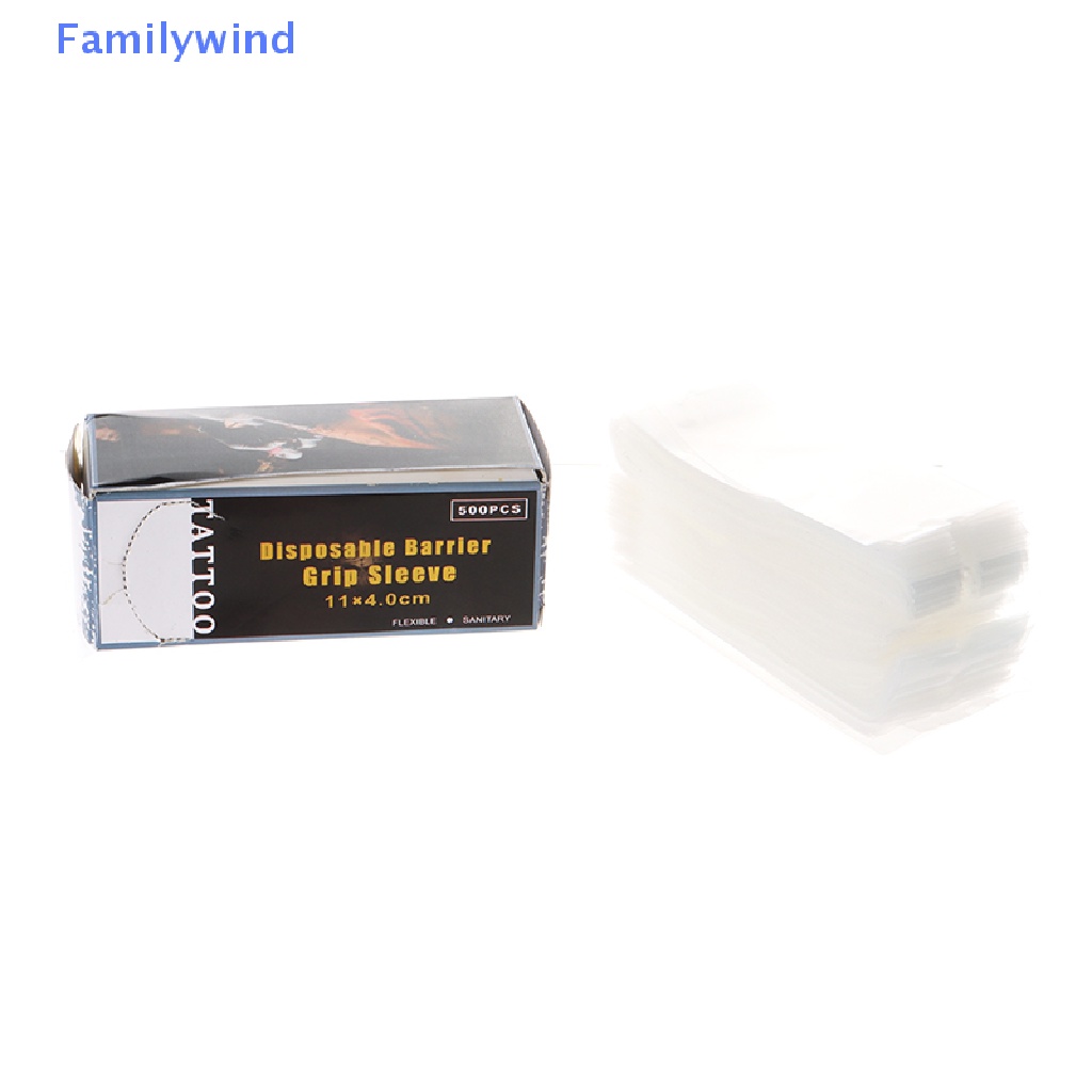 Set 500 Vỏ Nhựa Bọc Kẹp Bút Xăm Sử Dụng Một Lần