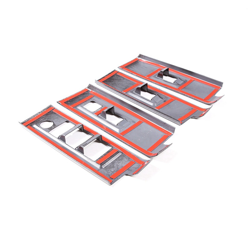 Khung Gắn Tay Vịn Cửa Sổ Xe Hơi Bằng Sợi Carbon Cho Toyota Tacoma 2022 2023 LHD