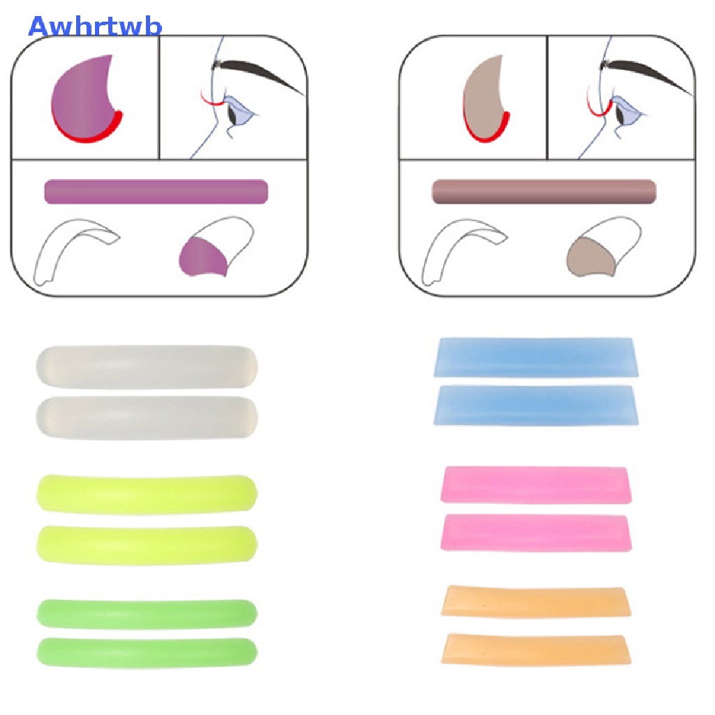 Dụng Cụ Đệm Silicone Hỗ Trợ Uốn Mi Tiện Lợi Mới