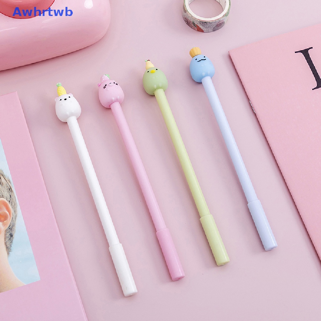 Bút Mực Gel Hình Trái Cây Dễ Thương Cho Học Sinh / Văn Phòng Mới