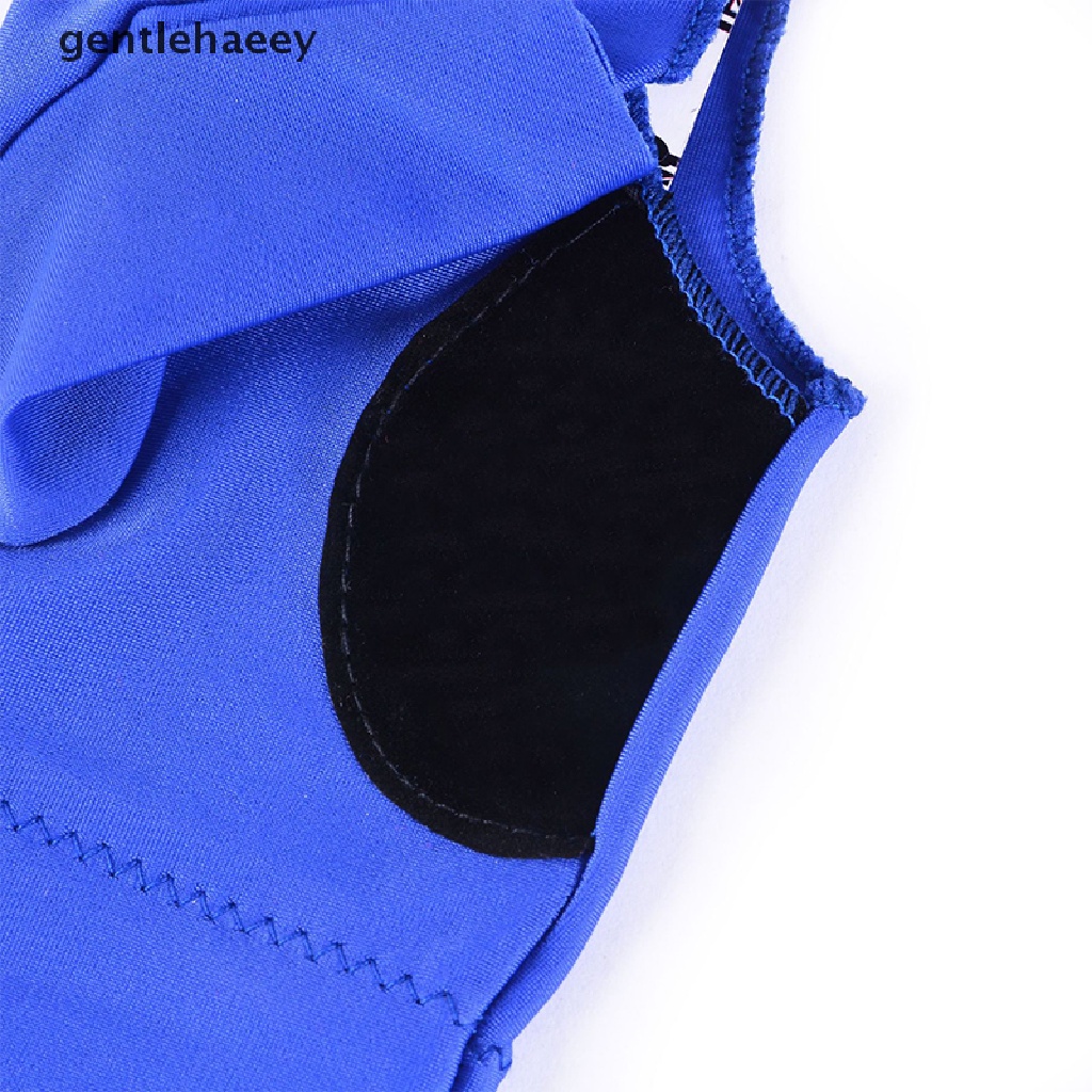Gent Spandex Snooker Billiard Cue Glove Pool Left Hand Open Three Finger Accessory EN