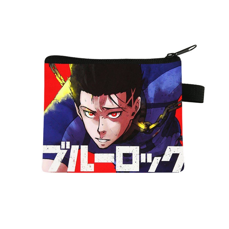 Ví Đựng Thẻ Họa Tiết Hoạt Hình Anime GT2 BLUE LOCK Zero Cho Học Sinh