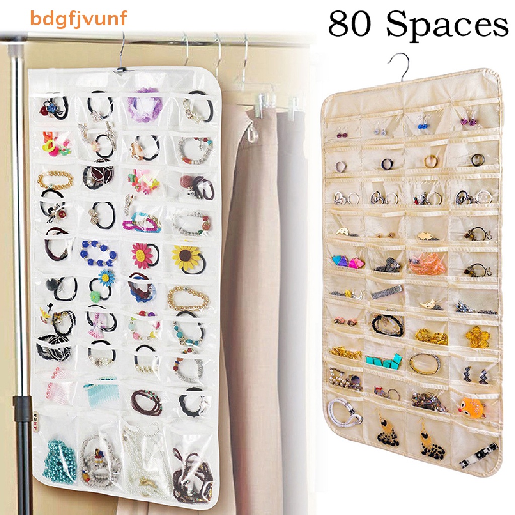 Túi Treo Đựng Trang Sức 80 Ngăn Tiện Lợi