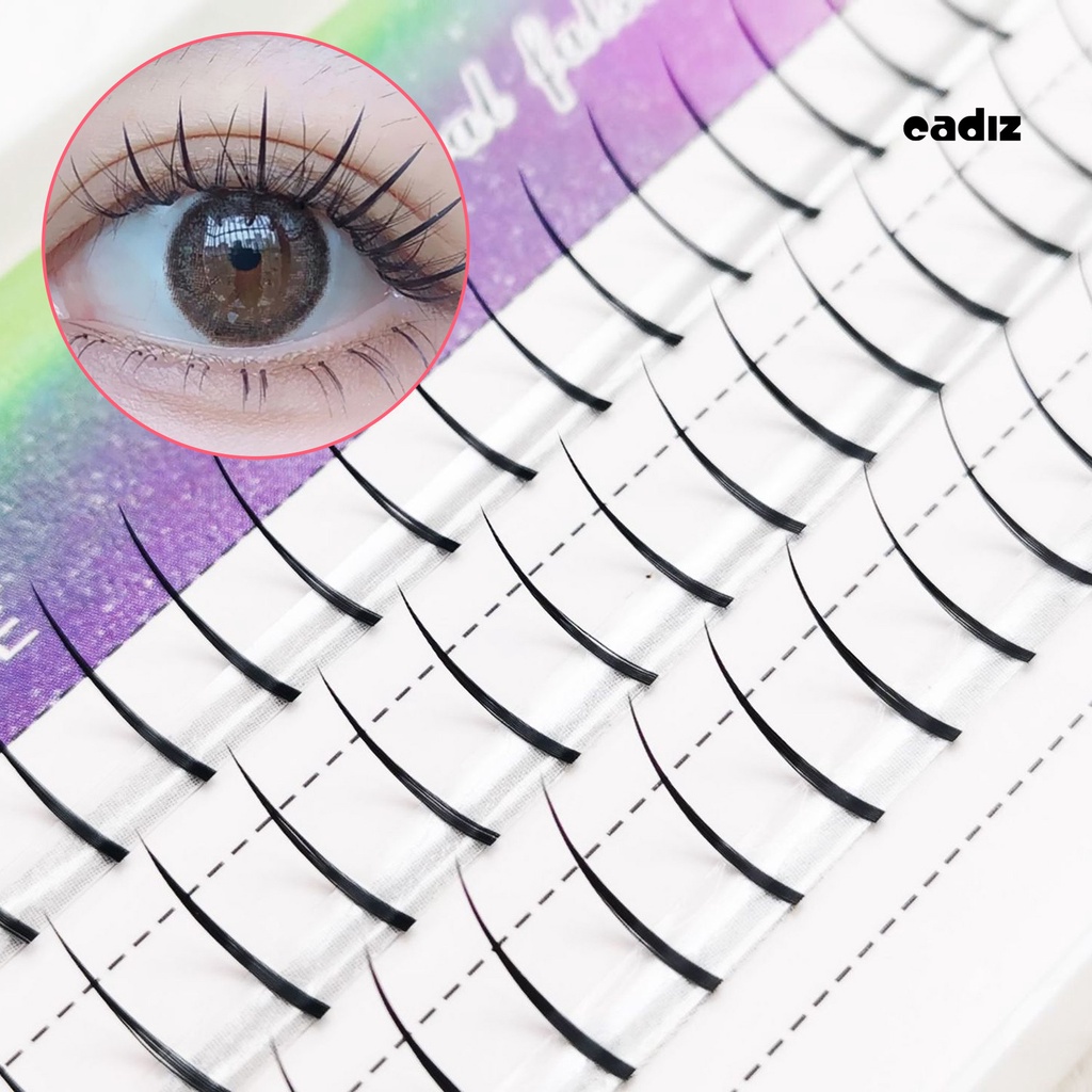 1 Hộp Lông Mi Giả Ba Chiều Sợi Thật Trang Điểm Mắt Ba Chiều CADI * 1 Dành Cho Bạn Nữ