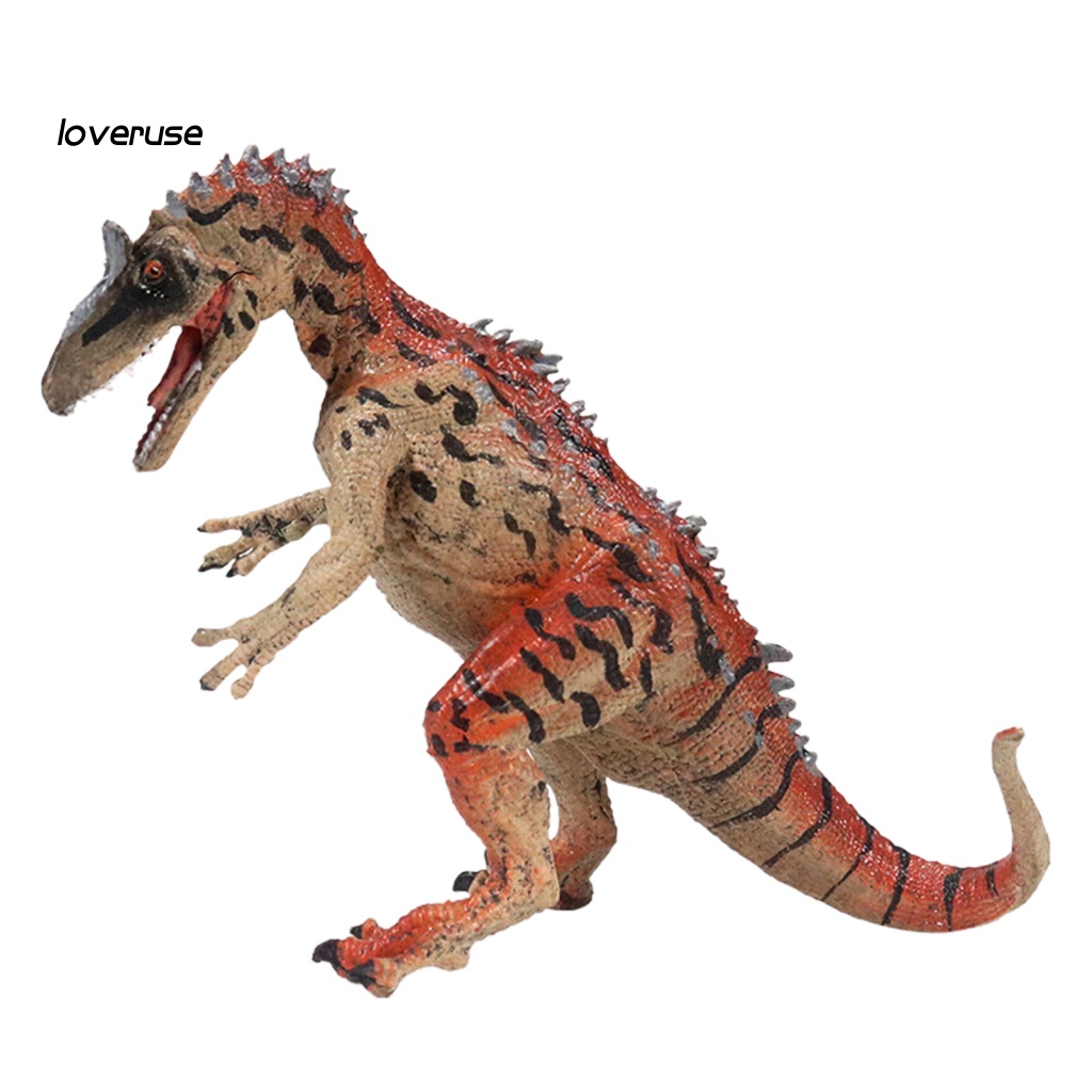 / Lo / Bức Tượng Khủng Long Bằng Nhựa PVC Màu Trơn Bền Bỉ Làm Quà Tặng Cho Trường Học