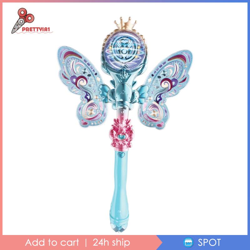 [Prettyia1] Gậy Phát Sáng Đồ Chơi Công Chúa Cho Dịp Halloween / Sinh Nhật