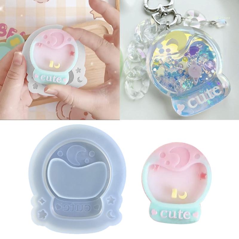 Khuôn Silicone Hình Bông Tuyết Làm Trang Sức Thủ Công DIY