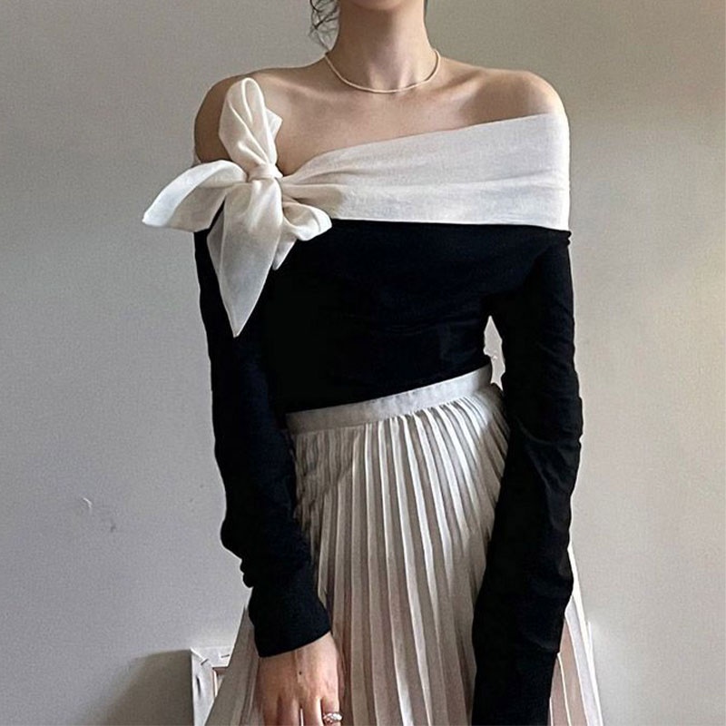 XIYUYI Áo Thun Ngắn Tay Cổ Tròn In Chữ Thời Trang Mùa Hè Dành Cho Nữ