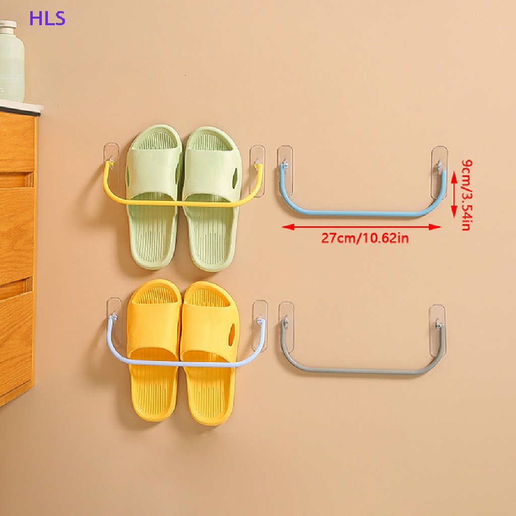 Giá Để Giày Dép Gắn Tường Bằng Nhựa Chống Nước Đơn Giản