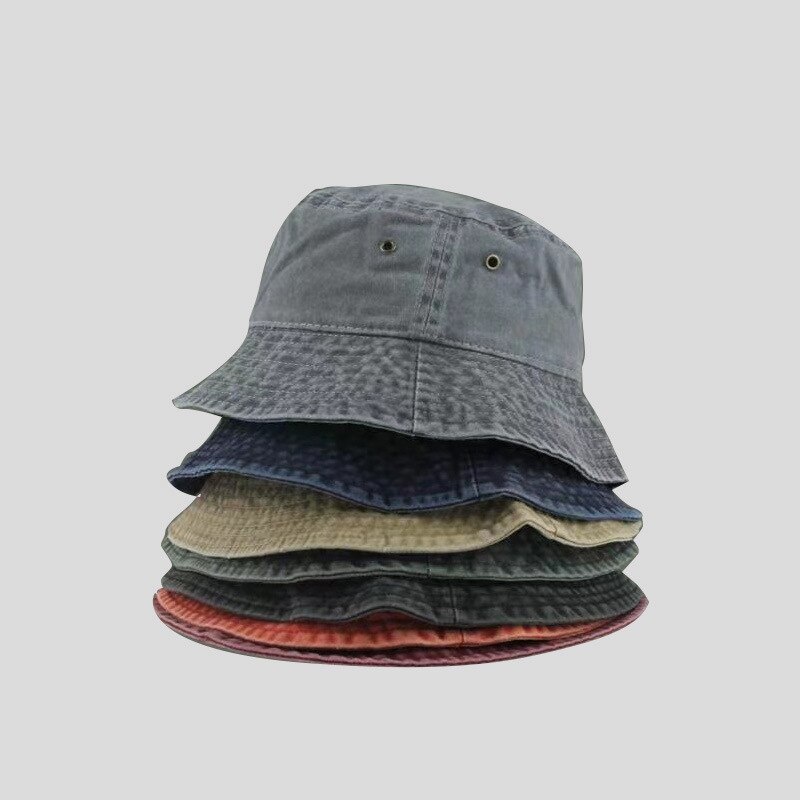 Nón Tai Bèo Denim Vành Ngắn Kiểu Hồng Kông Retro Thời Trang Cho Các Cặp Đôi