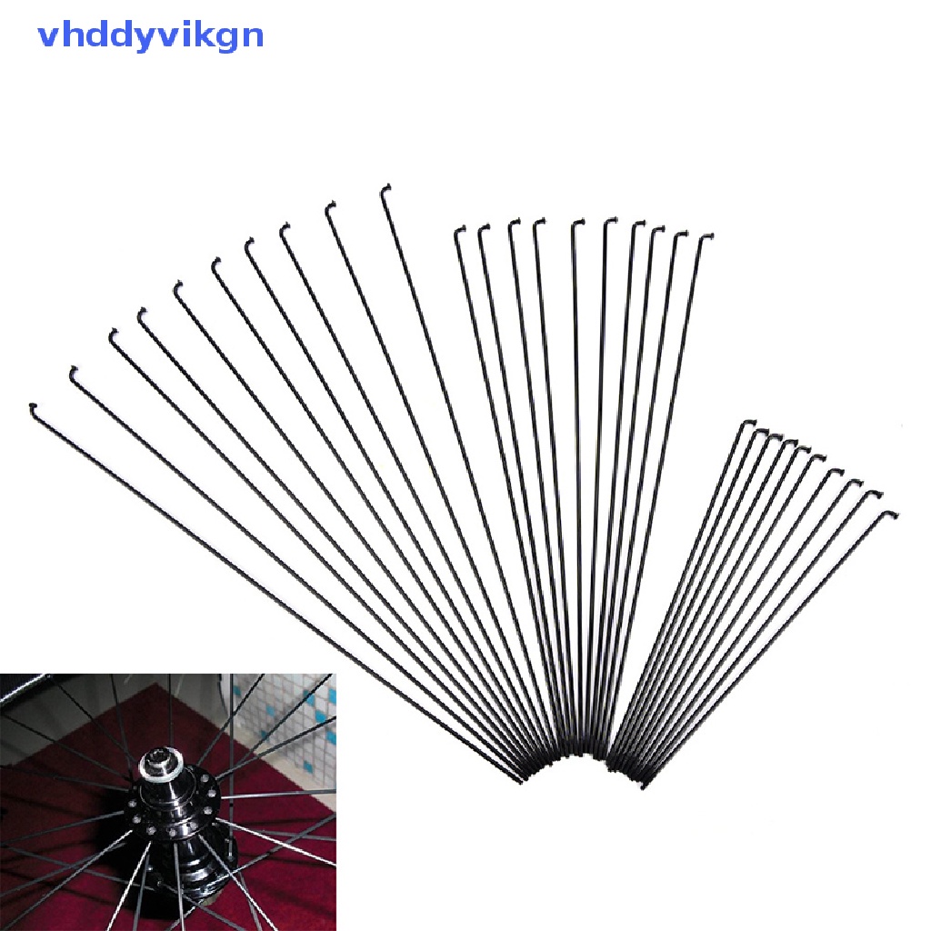 Set 10 Thanh Nan Hoa Xe Đạp 14G + Núm Vú 12mm 170~286mm