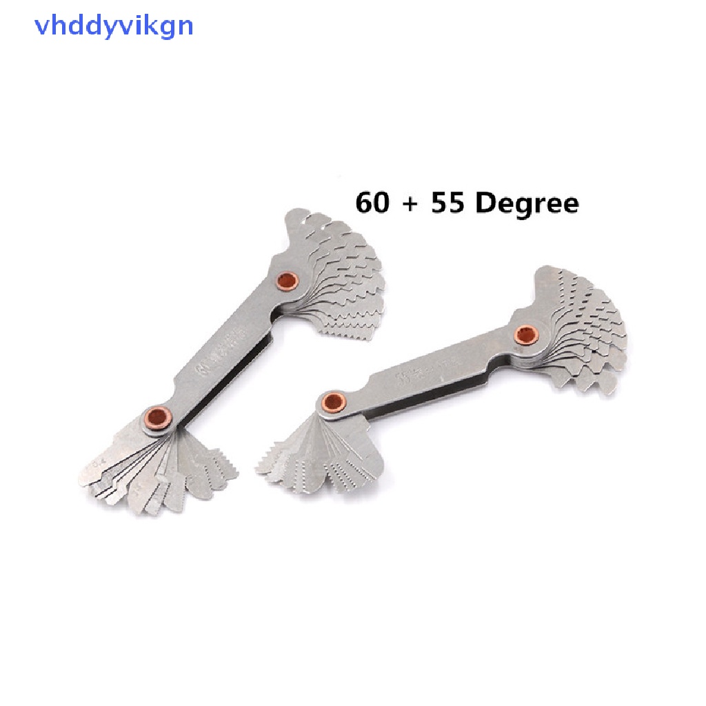 Đồng Hồ Đo Khe Hở Bằng Inox 55 Độ Chuyên DụngPhích Cắm VN Tiện Dụng Chất Lượng Cao