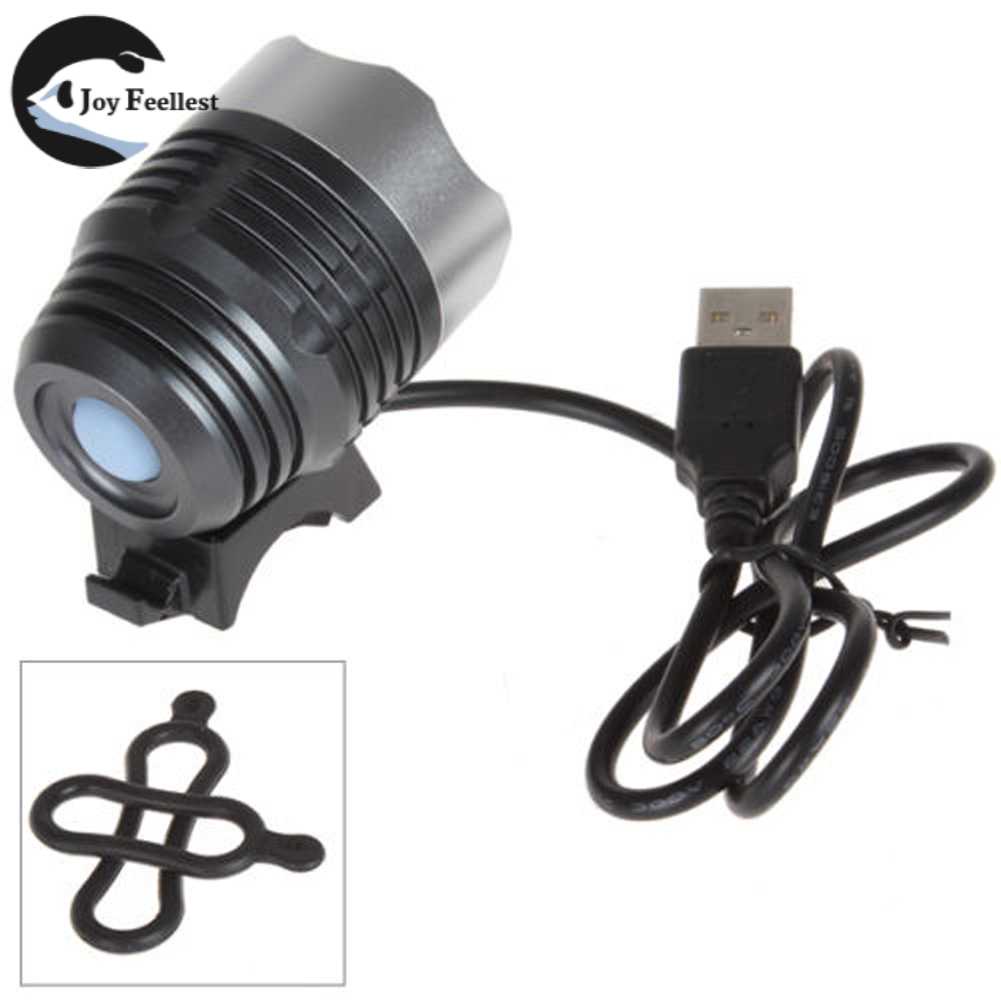 Đèn LED pha xe đạp 1200Lm Lumen XM-L Q5 USB 3 chế độ