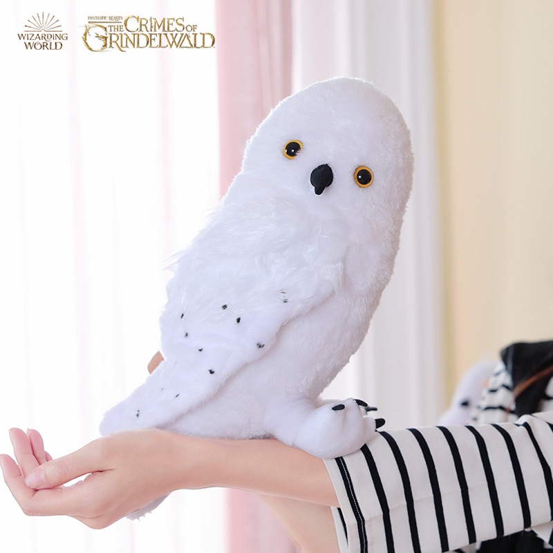 ❤Hàng Có Sẵn!❤Búp Bê Nhồi Bông Hình Chim Cú Trắng Trong Phim Harry Potter