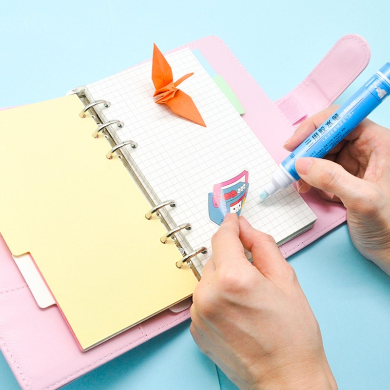 Bút Keo Dán Nhiều Màu Sắc Di Động Tiện Dụng Cho Văn Phòng