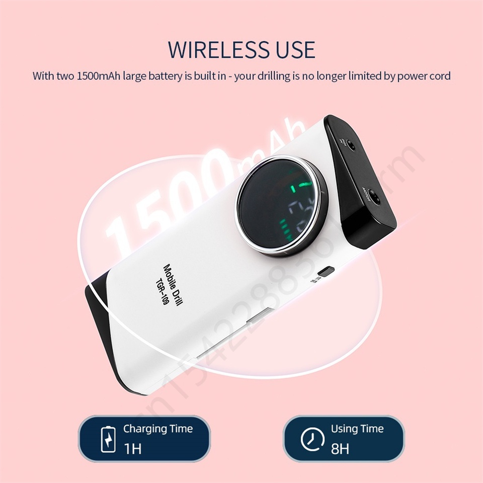 Máy Khoan Móng Tay 30000RPM Chuyên Dụng Cho Salon Làm Móng