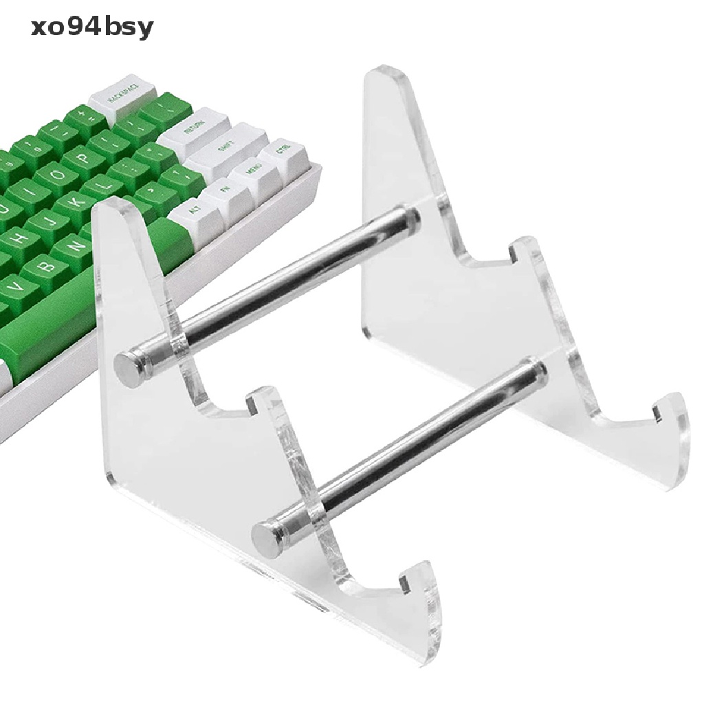 Kệ Trưng Bày Bàn Phím Máy Tính 3 Tầng Bằng Acrylic Trong Suốt xo94bsy
