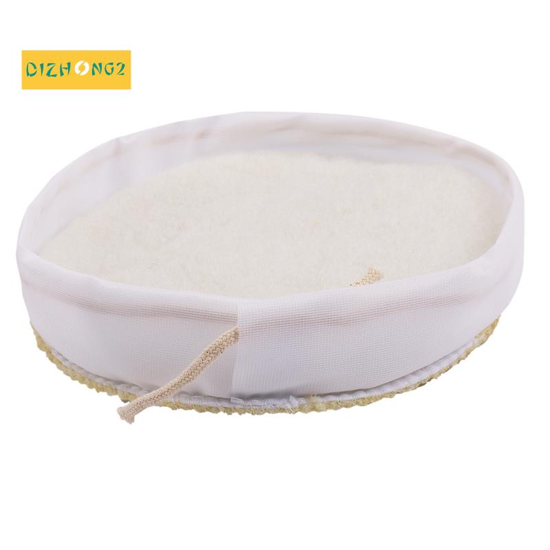 Bộ Len Đánh Bóng Xe Hơi Mềm Mại 7inch 180mm Kèm Vòng Đệm