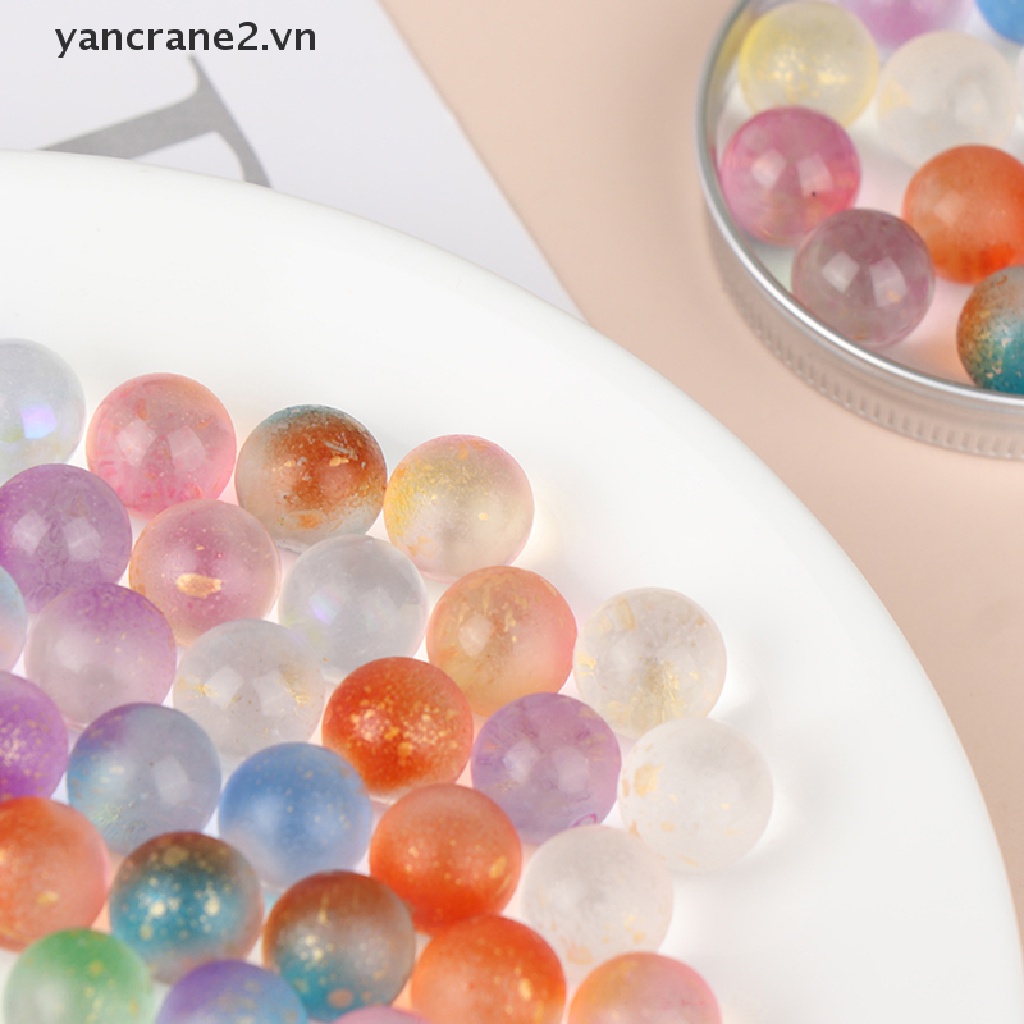 50 Bóng Kính Trong Suốt 12mm Dùng Trang Trí Bể Cá / Đồ Chơi Trẻ Em