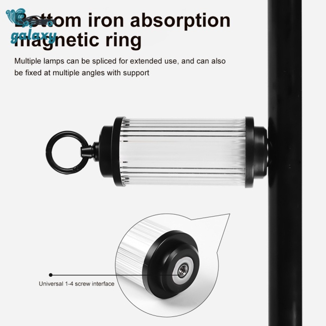 Galaxy Đèn Pin Cắm Trại Đa Năng Sạc Usb Type-c